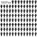 100 Stücke Befestigung Clips Auto Stoßstangen Kunststoff Nieten Karosserie Push Pin Rivet Fasteners Verschluss Fender Stoßfänger Push Pin Clip karosserie clips,befestigungsclips,spreiznieten