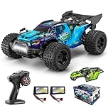 YONCHER RC Cars for Adults, 1:18 40KM/H High Speed Remote Control Car, 2.4G 4WD Fast Remote Control Truck, Hobby RC Monster Trucks with Two Batteries 70 minutes, ALL Terrain Vehicle for Boys Kids
