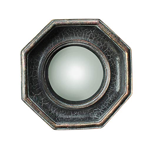 Chehoma Miroir Convexe octogonal Noir 14x4cm Cover