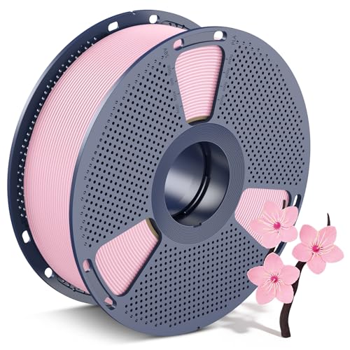 Image of SUNLU PLA 3D Printer Filament PLA Filament 1.75mm, Neatly Wound 3D Printing Filament 1.75mm, Dimensional Accuracy + /- 0.02 mm, Fit Most FDM 3D Printers, 1kg Spool (2.2lbs), Sakura Pink