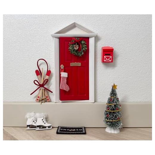 Tonttuovi Special Entry for Fairies and Elves Elf Magical Door for an Elf on The Shelf