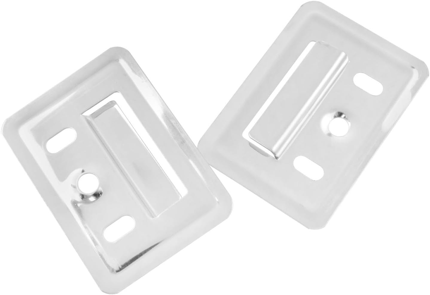 30 Pcs Silver Stainless Steel Drywall Clips with Screws