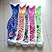 EatingBiting 5PCS Colors Japanese Carp Windsock Streamer Fish Flag Kite Koinobori Home Outdoors Hanging Decoration 20