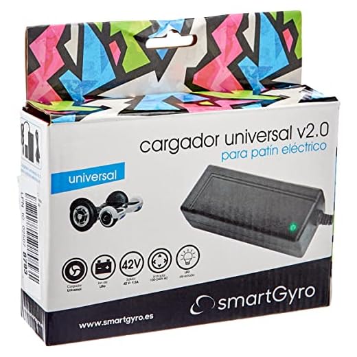 smartgyro SG27 - 039 Chargeur universel, noir, taille unique