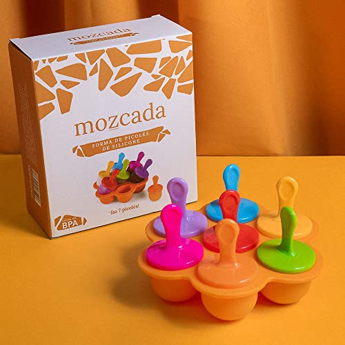 MOZCADA Forma para 7 Picolés de Silicone