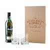 Herz & Heim® Glenfiddich Whisky Geschenkset mit Gratis Gravur 2er Whiskey Gläser in gravierter Holzkiste Gentleman