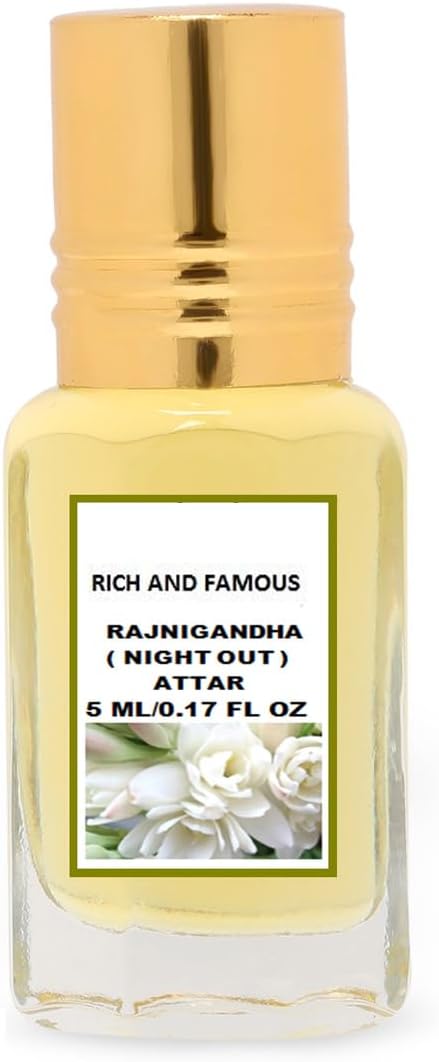 RICH AND FAMOUS fragrances Rajnigandha (Night Out) (Natural Itra/Attar/Perfume)