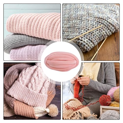 Fio para tricô de braço | Fio de crochê grosso DIY multifuncional e lavável | Suprimentos de artesan