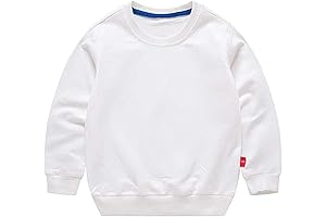 Cozy and Comfy: Baby White Sweatshirt