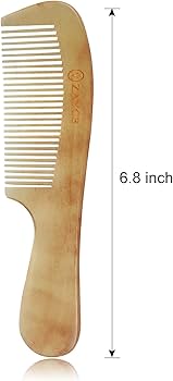 Amazon | ZAYCB バッファローホーンファイントゥースコーム - 静電気