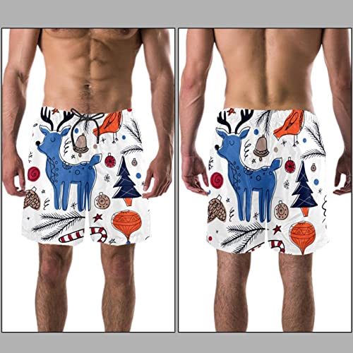 Short de plage séchage rapide JDEZ pour hommes