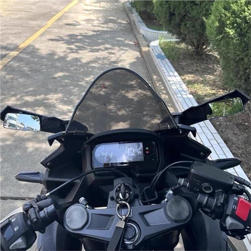 Espejo retrovisor ajustable elimina puntos ciegos en Yamaha R1 R6 R3 Style 3 4