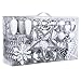Produktbild SHareconn Weihnachtskugeln Weihnachtsdeko Set Weiß Und Silber 106 STK in 14 Farben, Bruchsichere Weihnachtsschmuck Bälle Dekoration für Weihnachtsbaum,Tolle Dekorationen für Weihnachtsfeier Hochzeit