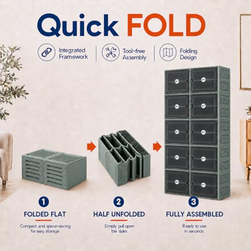 Heavy Duty Folding Storage Cabinet