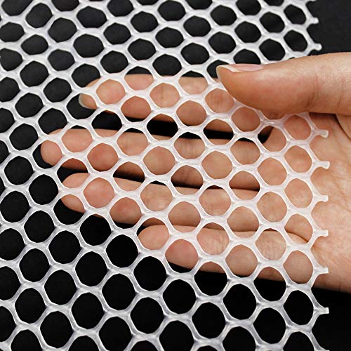 OuPai Sunblock Shade Cloth Balcony protection net Anti-fall net,Plastic Chicken Wire Mesh Hexagonal Plastic Poultry Netting Extruded Plastic Chicken Wire Fence PVC Coated Plastic Poultry Netting with