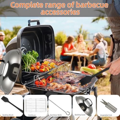 Kit de 40 Accesorios para Parrilla con Bolsa de Transporte miniatura 3