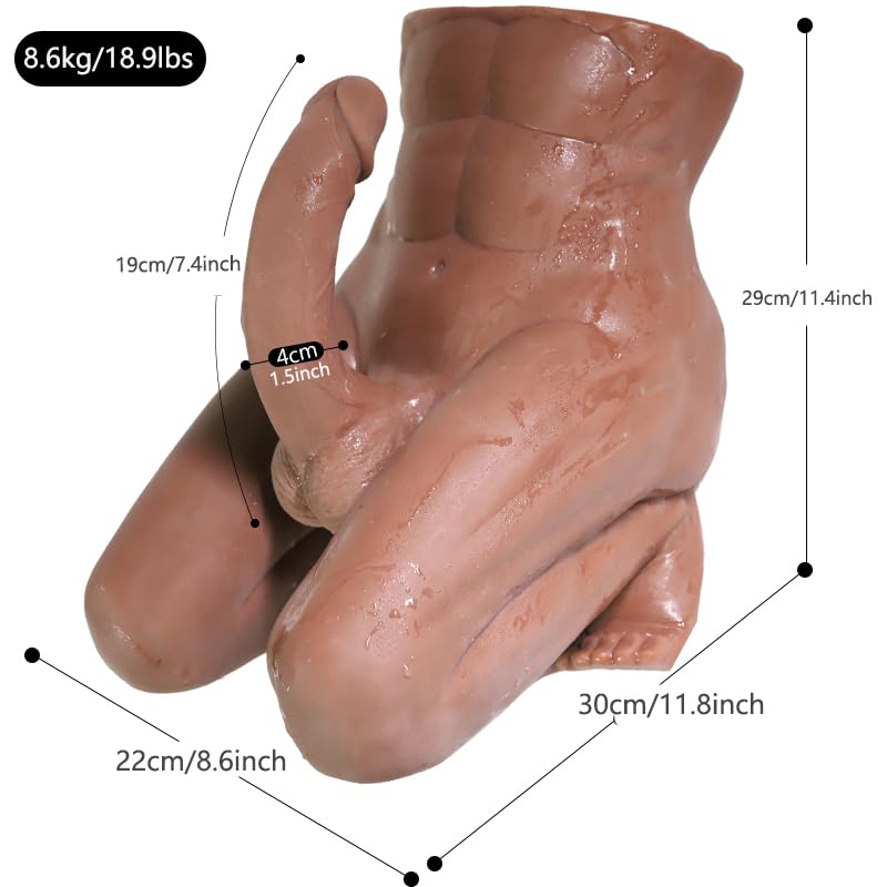 Amazon.com: Sex Doll for Women, Gay Sex Doll, Large Strong Torso  Dildo,Realistic Adult Toys,TPE Material Hands Free Masturbators,Ridable Sex  Toys for Woman,18.9LB Big Cock Adult Toys (Brown) : Health & Household