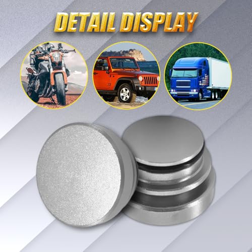 Image of Car Cigarette Lighter Plug Cover, Car Plug Cap, Aluminum Auto Cigarette Lighter Plug Part, Waterproof Dustproof Plug Auto Accessory for Vehicles with Standard 12 Volt Power Source (Silver)