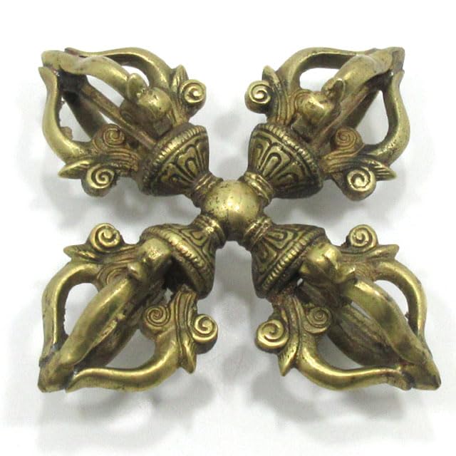 Amazon｜密教法具 カツマ 羯磨 銅製 Lサイズ 約14．5cm