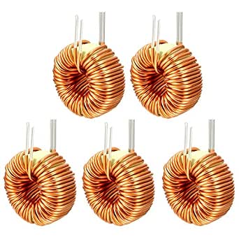 uxcell 5-Piece 50 µH 20 A Toroidal Inductor Coils