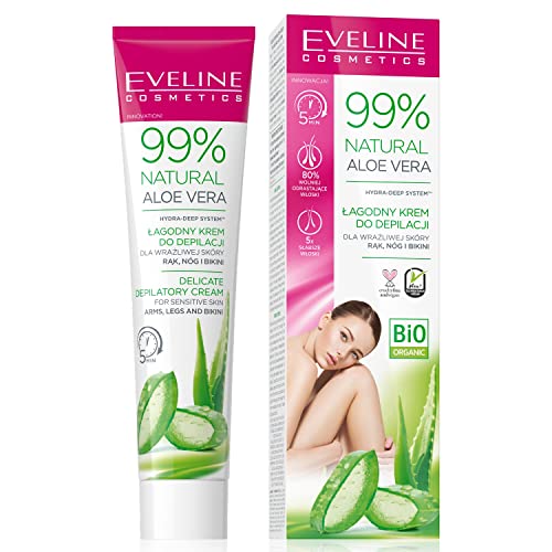 Eveline Aloe Vera Depilatory Cream 4.23 fl oz