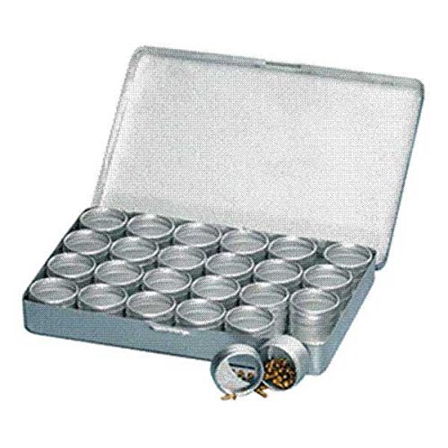 Micro-Mark Aluminum Storage Case with 24 Containers