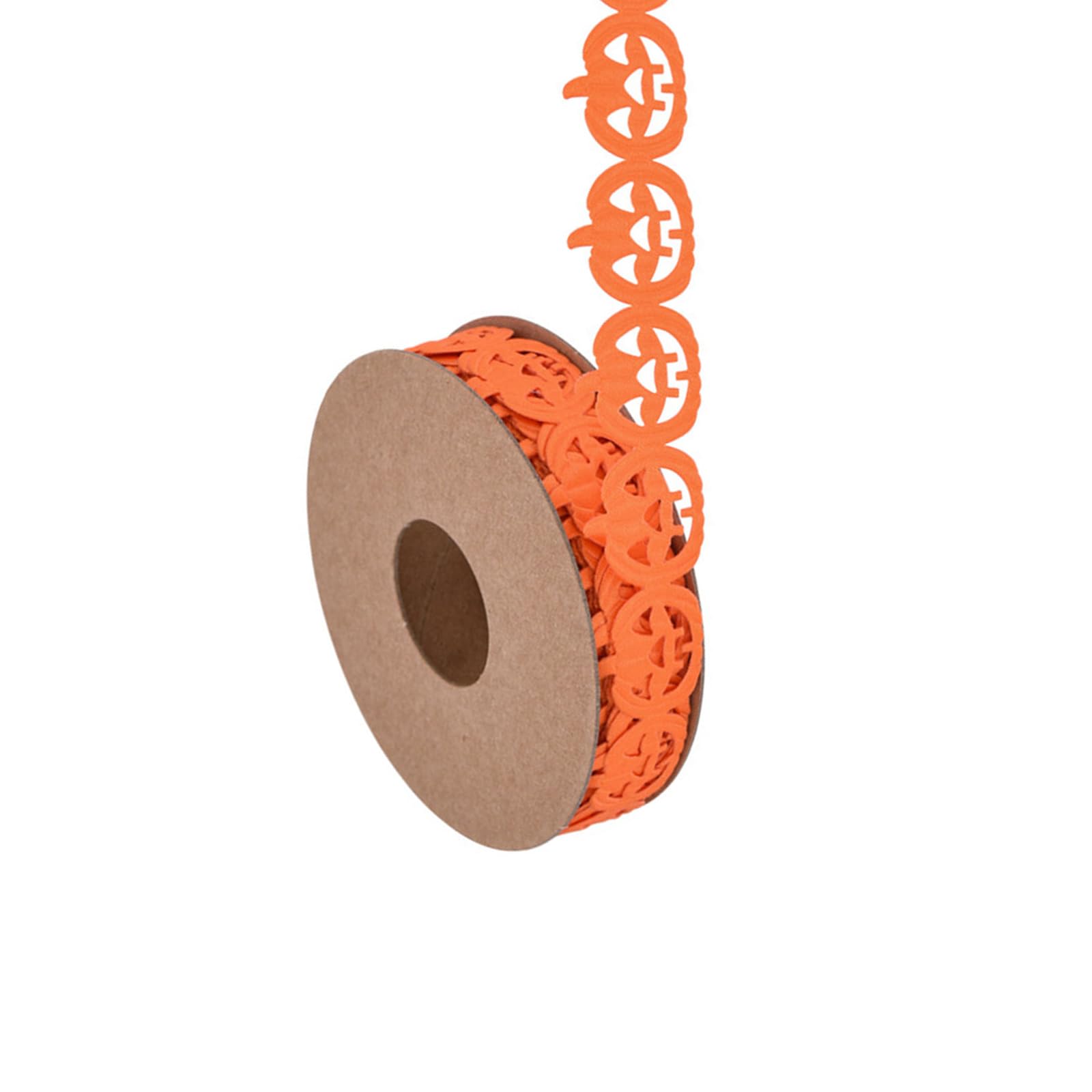 Nastri Halloween BOXOB – 2 Rotoli (45 Metri) – Arancione, Viola E Nero Con Stampe Di Zucca E Pipistrello