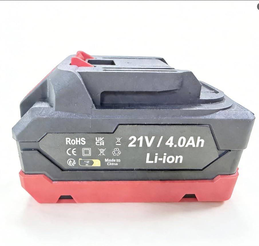 Batería de iones de litio de 21 V, 4.0 Ah de repuesto para llave de impacto nueva 1000 NM