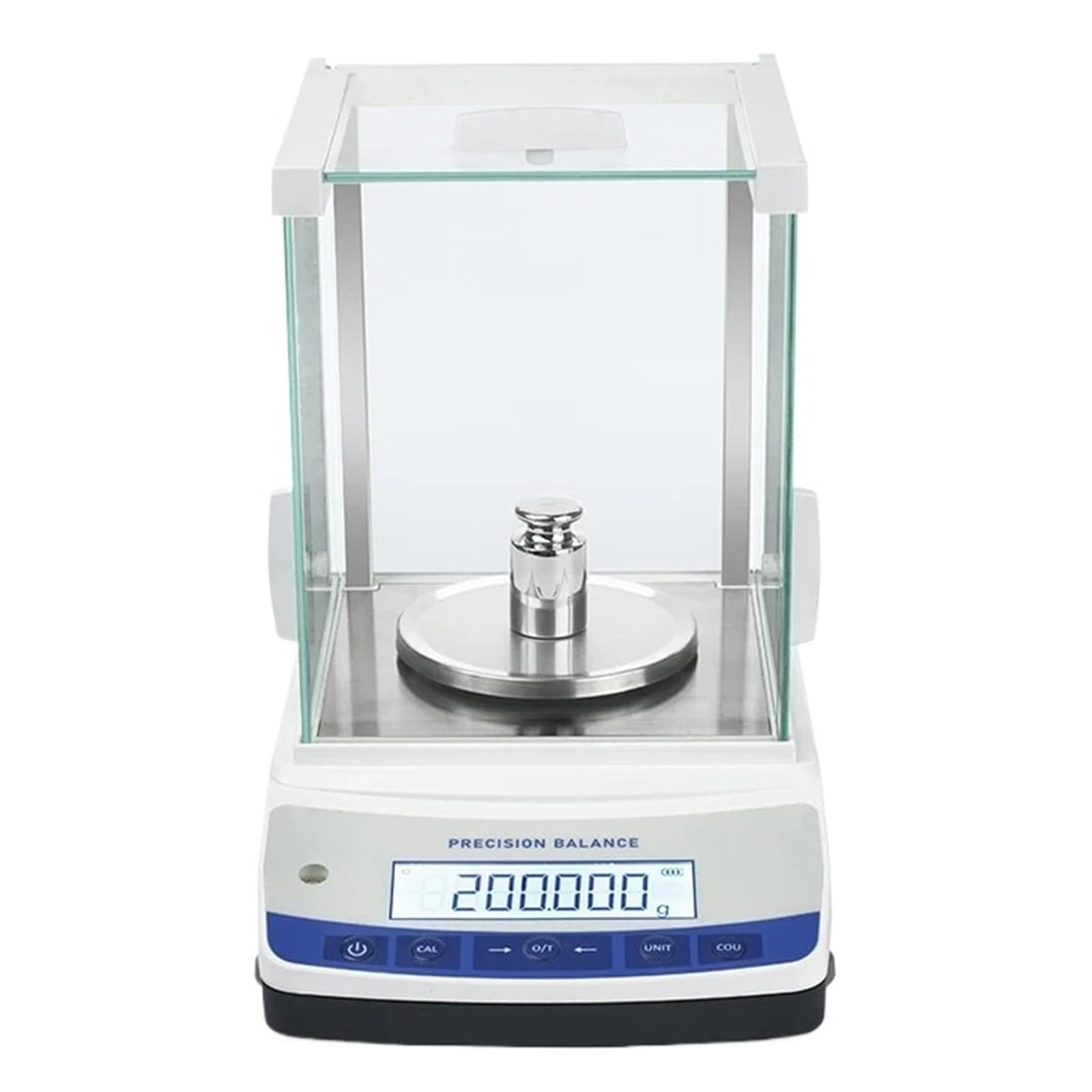 Laborwaage, 0,001 g, Labor-Analysenwaage, digitale Schmuckwaage, 1 mg Präzision Mehrere Funktionen(400g x 1mg)