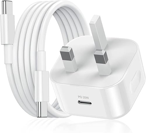 i Pad Charger,New Apple Pad USB C Fast Charger Cable and Plug 25W Charge for i Pad Pro 12.9 11 13 inch 4th 5th 6th M4 2024 Generation/Air 10.9 inch 5th Gen M2 M3/Mini 6 A17 Pro/Pad 10th A16 11th 2025