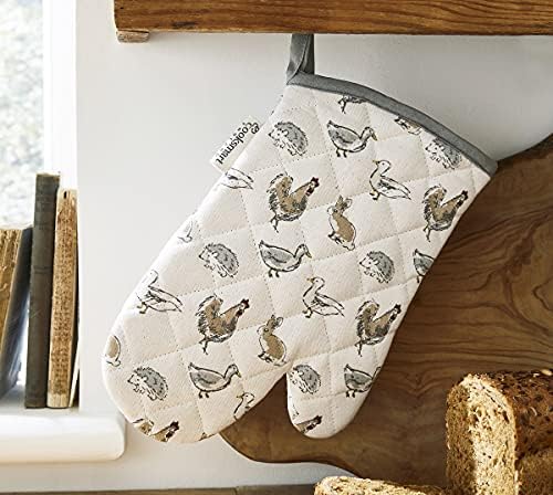 Citylook Imports Country Animals Design Single Oven Glove Gauntlet Mitt