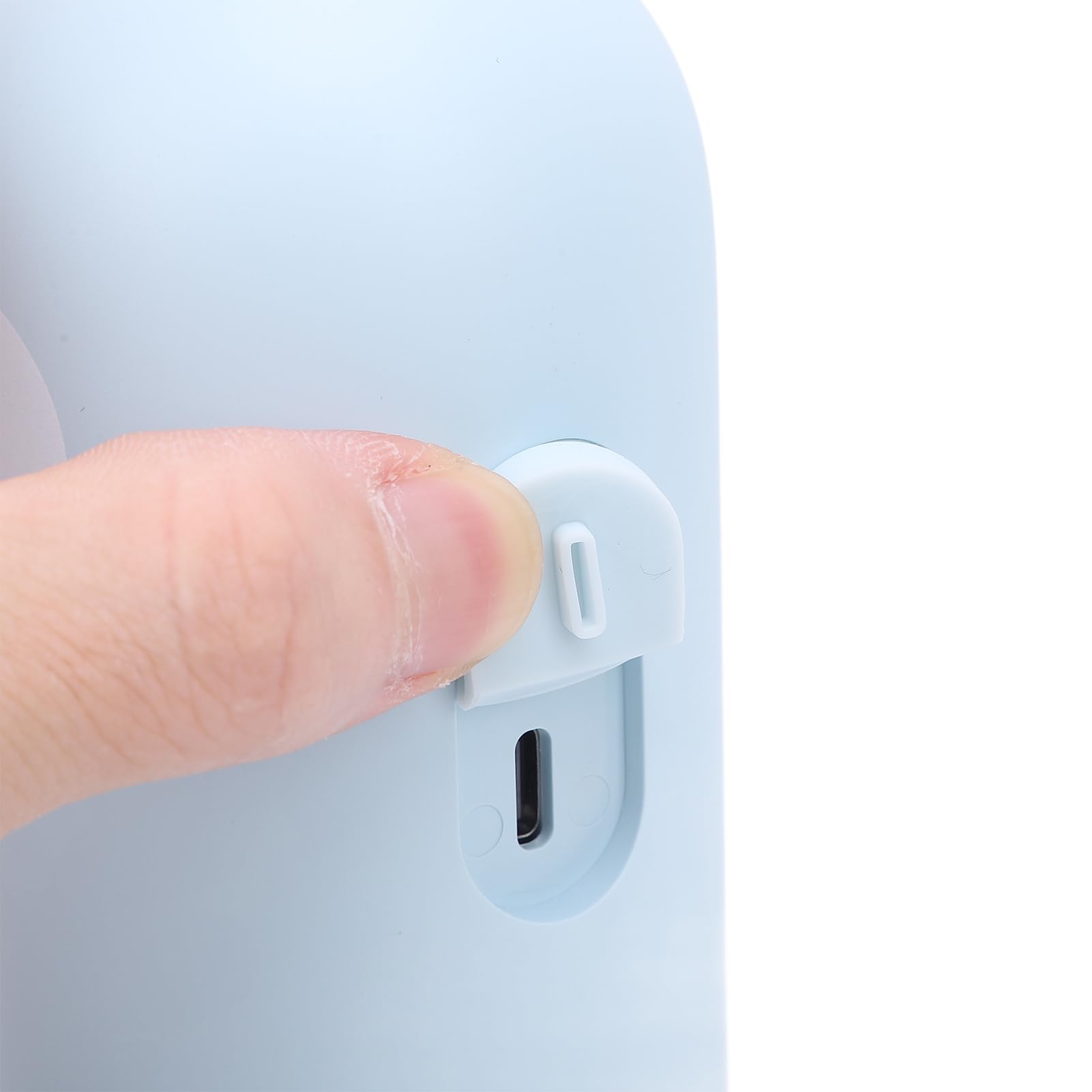 Luqeeg Disper Al Dispensatore di Sapone Automatico in Schiuma, Touchless per la del Bagno, Facile per i Bambini, Volume di Regolazione, Durata della Batteria Lunga, Ricaricabile, (stile 1)