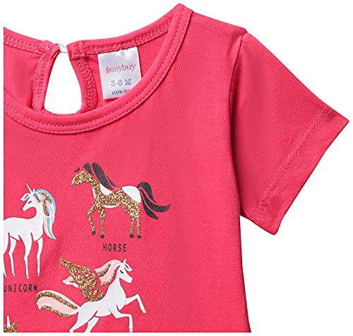 Image of Easybuy Baby-Girl's Regular Fit T-Shirt