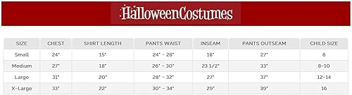 Miniatura 2 de Disfraz de capitán de bomberos para niñas y niños, Marrón