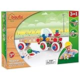 Schritt-für-Schritt Aufbauanleitung  für die Modelle Traktor mit Anhänger, Traktor mit Frontlader und Flugzeug enthalten