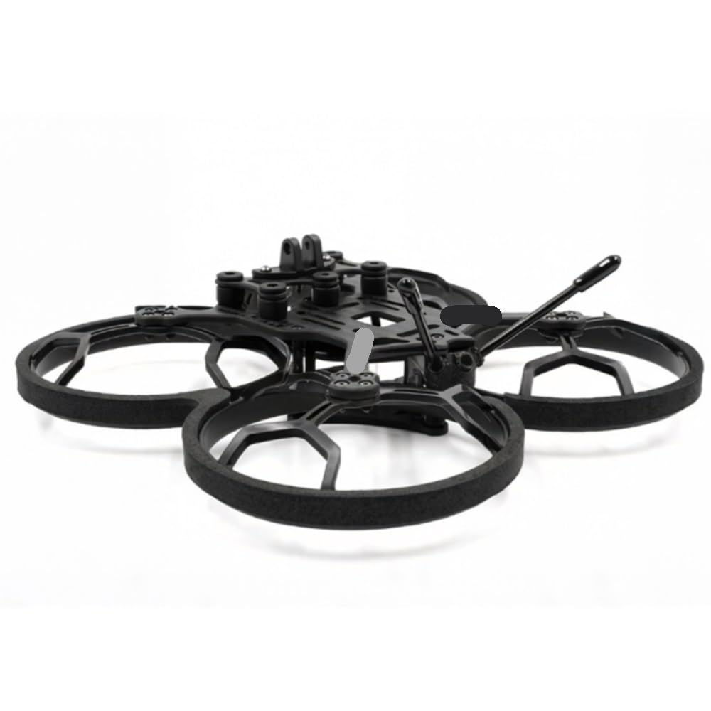Kit de marco de distancia entre ejes de 3 pulgadas y 126mm con protector de hélice Compatibilidad con piezas de cuadricóptero de carreras CL30 RC FPV