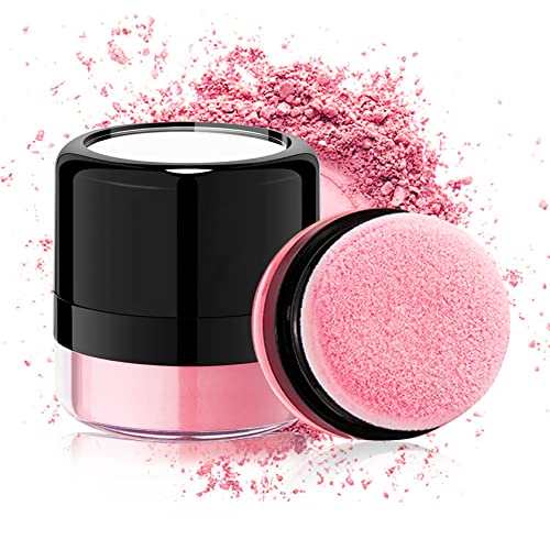 Cream Blush Stick Air Cushion Blush Loose Powder Blush Natural Soft Shimmer Pink Blush Makeup For Cheeks (02# Orange Pink) #TOP25