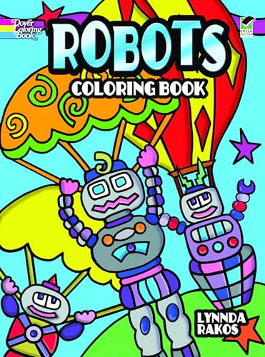 Robots Coloring Book (Dover Fantasy Coloring Books)