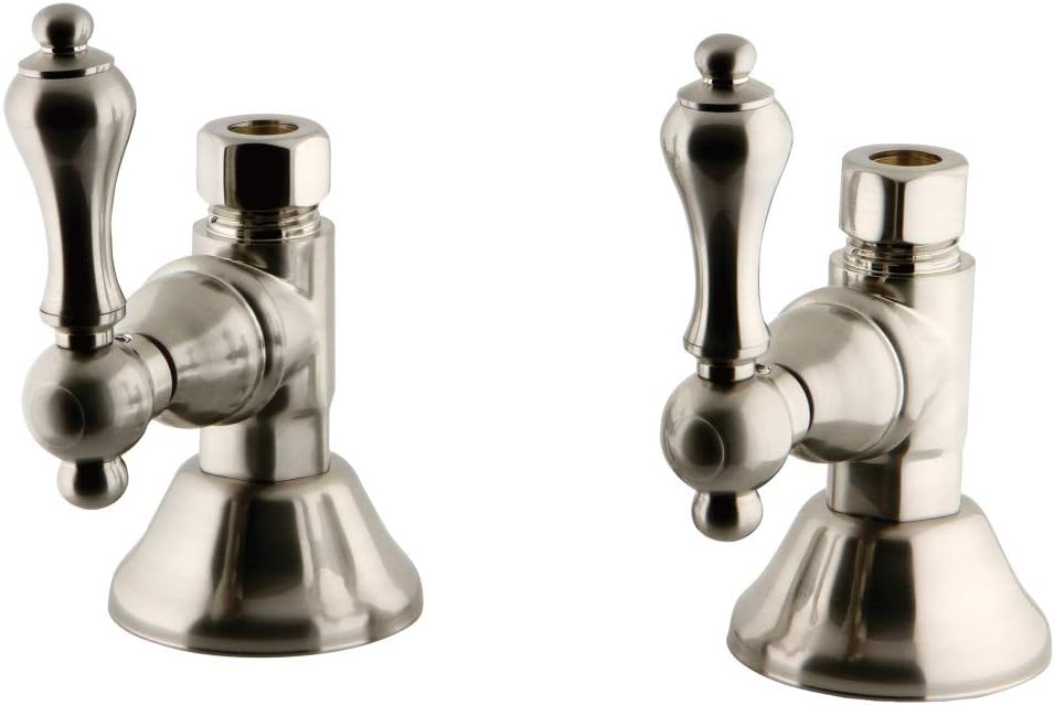 Kingston Brass CCK44155AX Straight Stop Shut-off Valve -Oil Rubbed Bronze