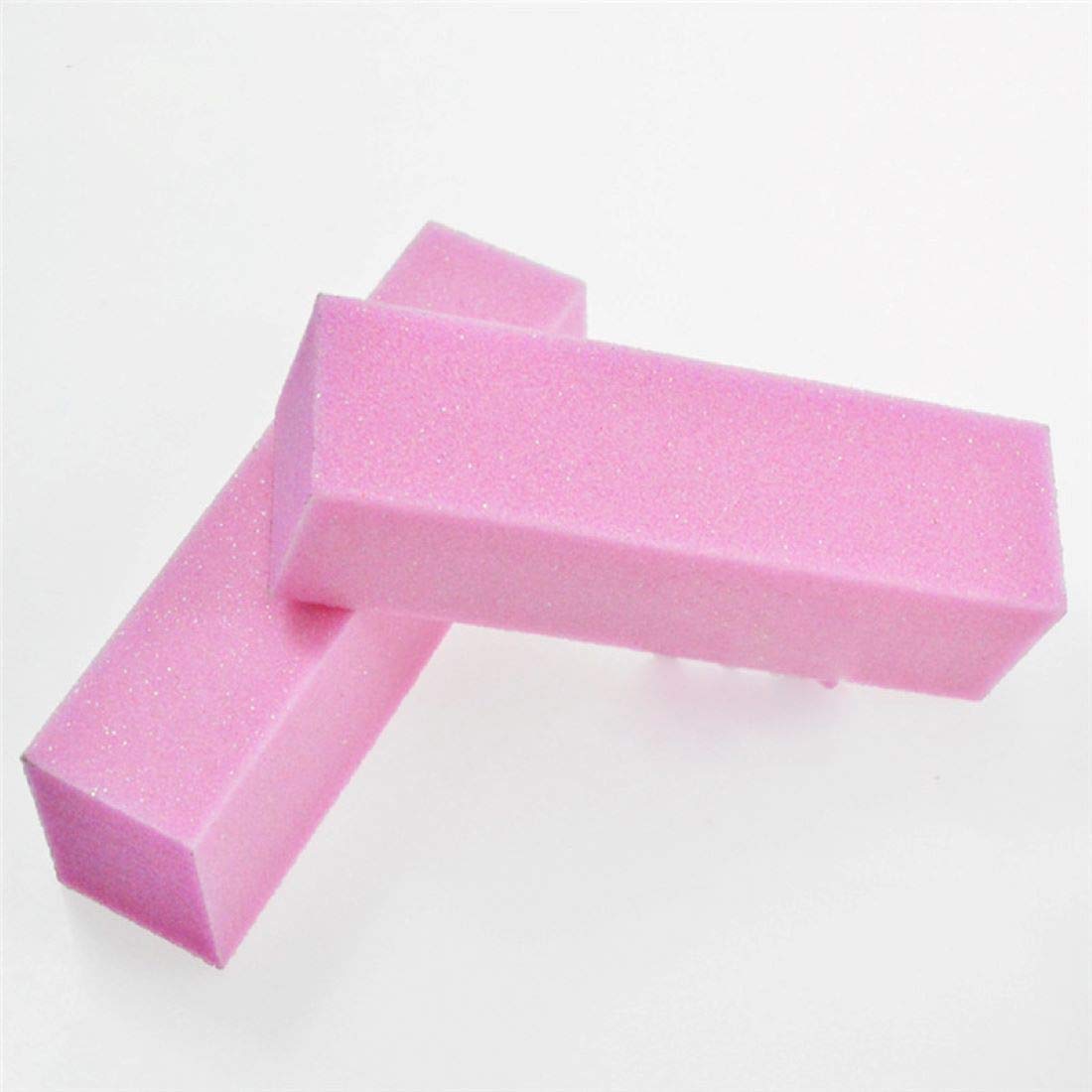 Digital Shoppy Pink Nail Buffer Pedicure Manicure Care Sanding Block Tools, 2 Pcs 1
