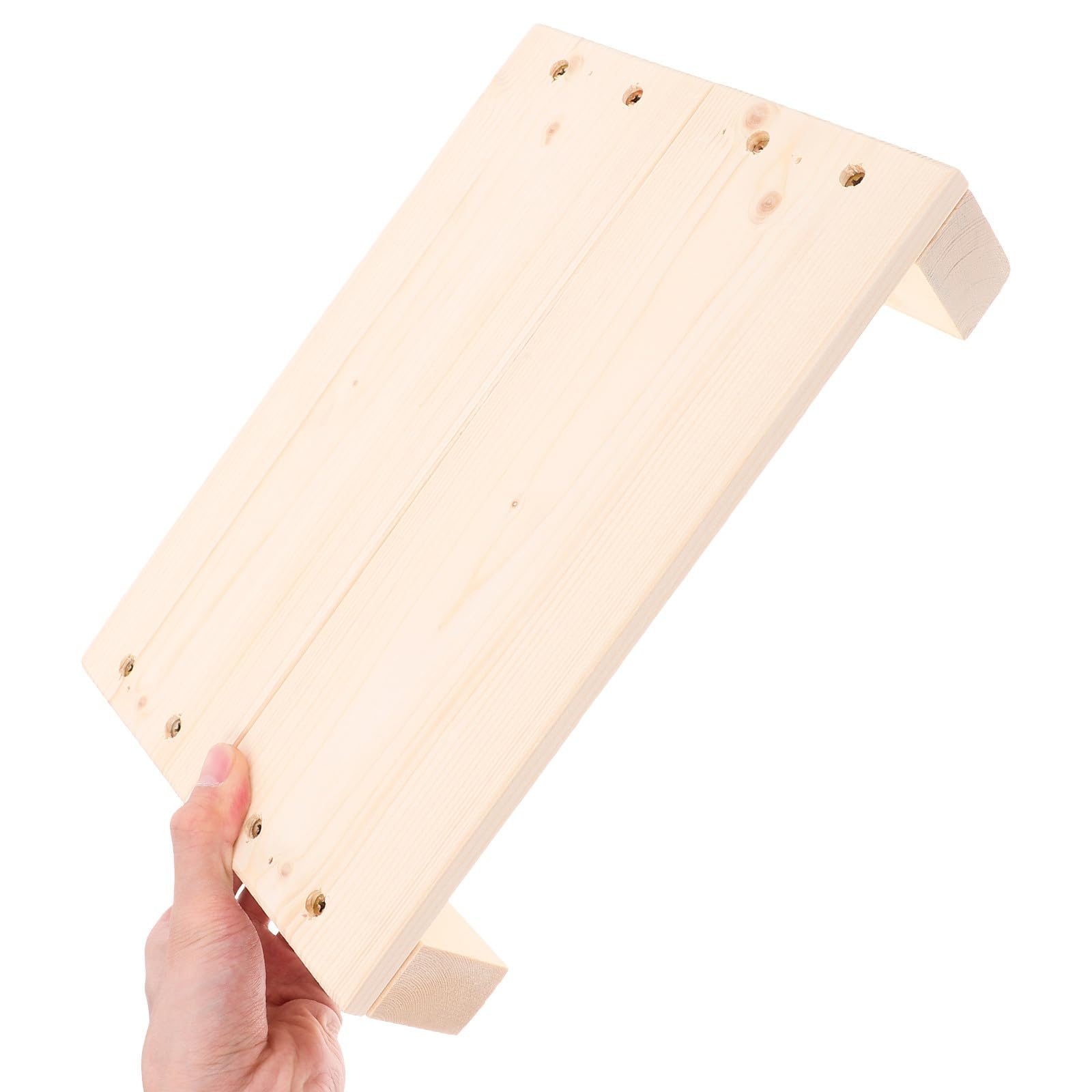 Wooden Foot Stool For Seniors – 30x20x6 Cm Indoor Step Stool For Kitchen, Bed, Office, No Non-Slip