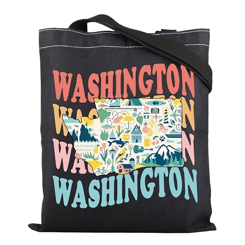 Bolsa Tote de Viaje Washington State Evergreen miniatura 1