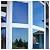 BDF PRBL Window Film Premium Color High Heat Control and Daytime Privacy Blue (36in X 14ft)