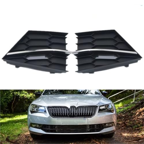 Fixation cache antibrouillard Skoda Superb résout grille cassée avant
