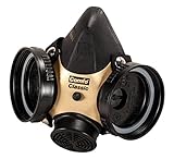 MSA 808073 Comfo Classic Soft Feel Silicone Half-Mask Facepiece Respirator, Large, Black
