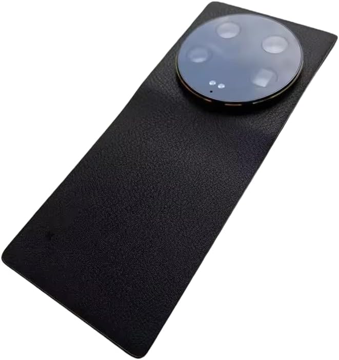 Compatible Rear Glass Back Cover for Xiaomi 13 Ultra – Battery Door Housing Replacement Part (Black)
