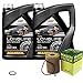 Produktbild EISENFELS Filter Set Inspektionspaket erstellt mit 10 L Motoröl MANNOL Longlife 504/507 5W-30, MANN-FILTER Ölfilter, Dichtring