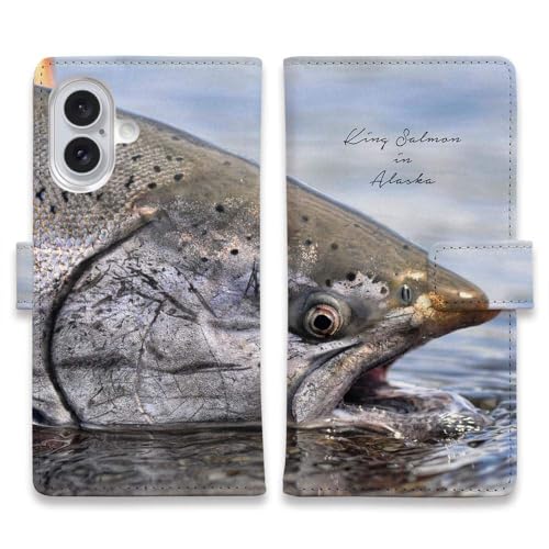 AnglersLife �A���X�J�̃L���O�T�[���� OPPO Reno13 A �ƌ݊������� �X�}�z�P�[�X �蒠�^ �}�O�l�b�g�t �X�^���h �J�[�h���[ �X�}�z�J�o�[