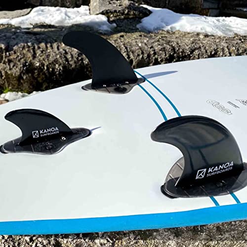 Ailerons surf de rivière FCS1 avec trailer fin KANOA