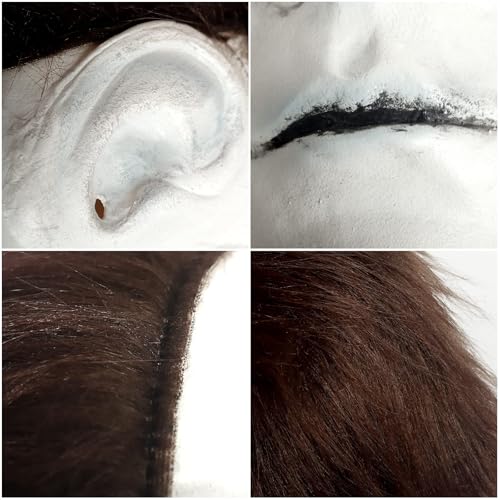 Maooye Michael Myers Mask, Halloween Killer Latex Mask (White) by Maooye - Image 3